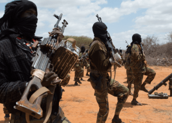 Una de las bases de los terroristas de Al-Shabaab en el sur de Somalia. Foto: allafrica.com