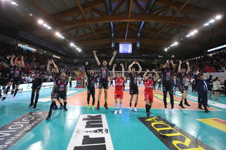 VOLLEY PALLAVOLO, PLAY OFF FINALE SCUDETTO GARA 4.  CUCINE LUBE CIVITANOVA -  SIR SAFETY CONAD PERUGIA.