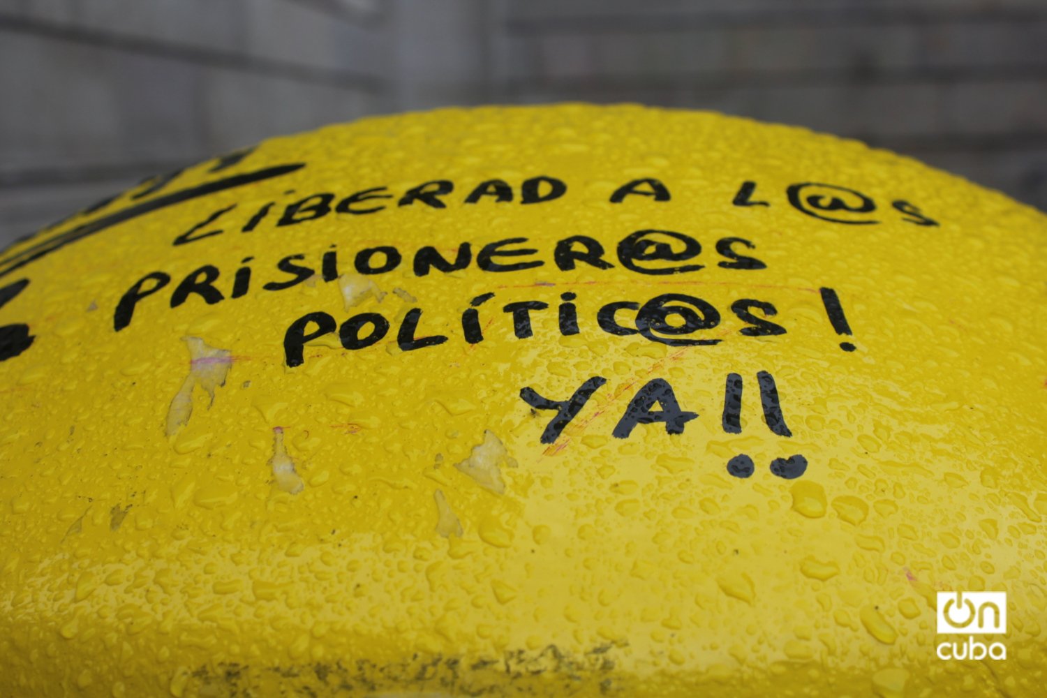 Foto tomada en noviembre de 2018, cerca del Palau de la Generalitat, sede del gobierno catalán, en Barcelona. Foto: Milena Recio.