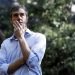 El aspirante a la candidatura presidencial demócrata Beto O’Rourke observa el paisaje en el Parque Nacional Yosemite, en California, el lunes 29 de abril de 2019. Foto: Marcio José Sánchez / AP.