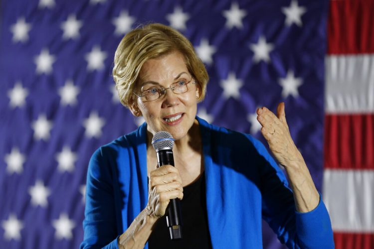 La demócrata Elizabeth Warren. Foto: Charlie Neibergall/AP.