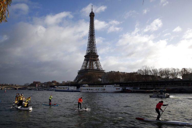 Imagen de la Torre Eiffel de París el 9 de diciembre del 2018. Foto: Christophe Ena / AP / Archivo.