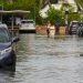 Cuando llueve, Miami Beach se transforma en una Venecia. Foto: AP.