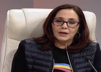 Mariela Castro durante la Mesa Redonda de este 13 de mayo de 2019. Foto: Screen Shot.