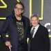 Peter Mayhew, izquierda, y Harrison Ford en el estreno europeo de “Star Wars: The Force Awakens” en Londres, el 16 de diciembre de 2015. Foto: Jonathan Short / Invision / AP.