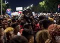 Desfile por el Día Internacional de los Trabajadores, el 1ro de mayo de 2019 en la Plaza de la Revolución "José Martí" de La Habana. Foto: Otmaro Rodríguez.