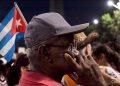 Desfile por el Día Internacional de los Trabajadores, el 1ro de mayo de 2019 en la Plaza de la Revolución "José Martí" de La Habana. Foto: Otmaro Rodríguez.