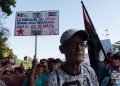 Desfile por el Día Internacional de los Trabajadores, el 1ro de mayo de 2019 en la Plaza de la Revolución "José Martí" de La Habana. Foto: Otmaro Rodríguez.