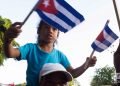 Desfile por el Día Internacional de los Trabajadores, el 1ro de mayo de 2019 en la Plaza de la Revolución "José Martí" de La Habana. Foto: Otmaro Rodríguez.