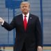 El presidente Donald Trump durante un evento de la Academia de la Fuerza Aérea, en Colorado, el jueves 30 de mayo de 2019. Foto: David Zalubowski / AP.