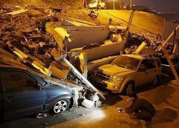 Alcalde de Lagunas revela que están en tinieblas y hay varios derrumbes. Foto: diariocorreo.com