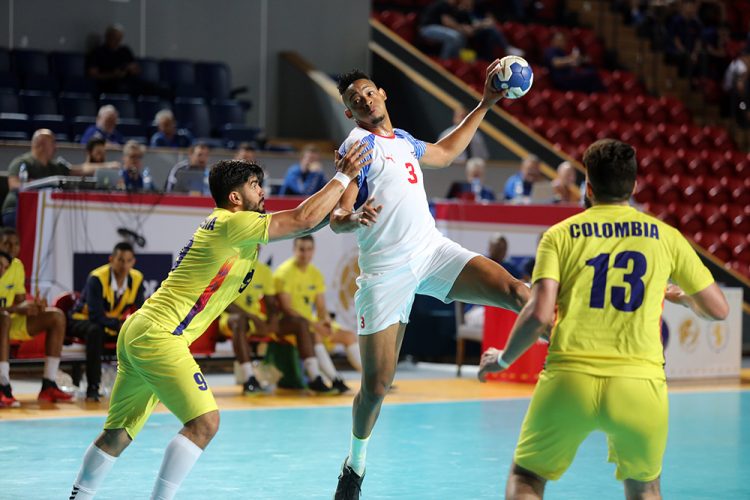 Omar Toledano es el máximo anotador de la selección cubana en el Mundial. Foto: IHF