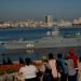 La fragata Almirante Gorshkov de la Armada rusa llega al puerto de La Habana, Cuba, el lunes 24 de junio de 2019. Foto: Ramón Espinosa / AP.