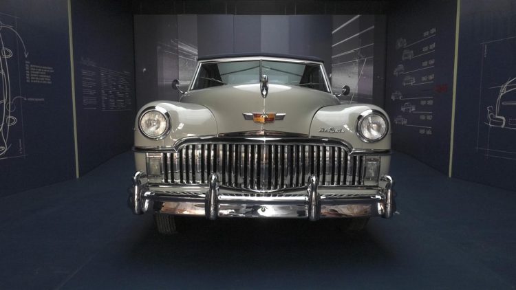 De Soto 1949 donado al Museo del Automóvil en La Habana Vieja. Foto: Habana Radio.