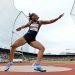 La discóbola cubana Denia Caballero en una parada de la Liga del Diamante 2019. Foto: IAAF Diamond League / Archivo.