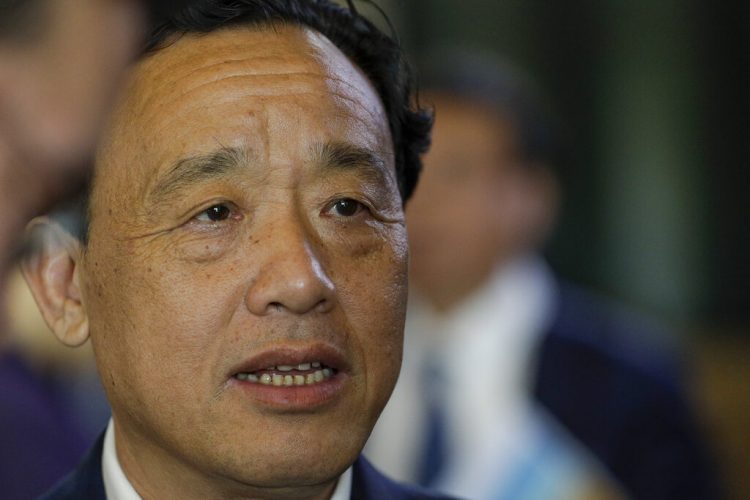 Qu Donyu, el nuevo director de la FAO.  Foto: Andrew Medichini/AP.