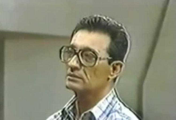 Arnaldo Ocho durante el juicio de la Causa 1.