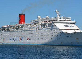 El Peace Boat o Crucero por la Paz. Foto: miradainformativa.com