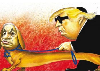 El cartoon de Antonio que desató la ira de Donald Trump. Imagen: Expresso