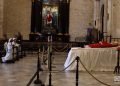 El cuerpo del fallecido cardenal Jaime Ortega en capilla ardiente en la Catedral de La Habana, el viernes 26 de julio de 2019. Foto: Otmaro Rodríguez.