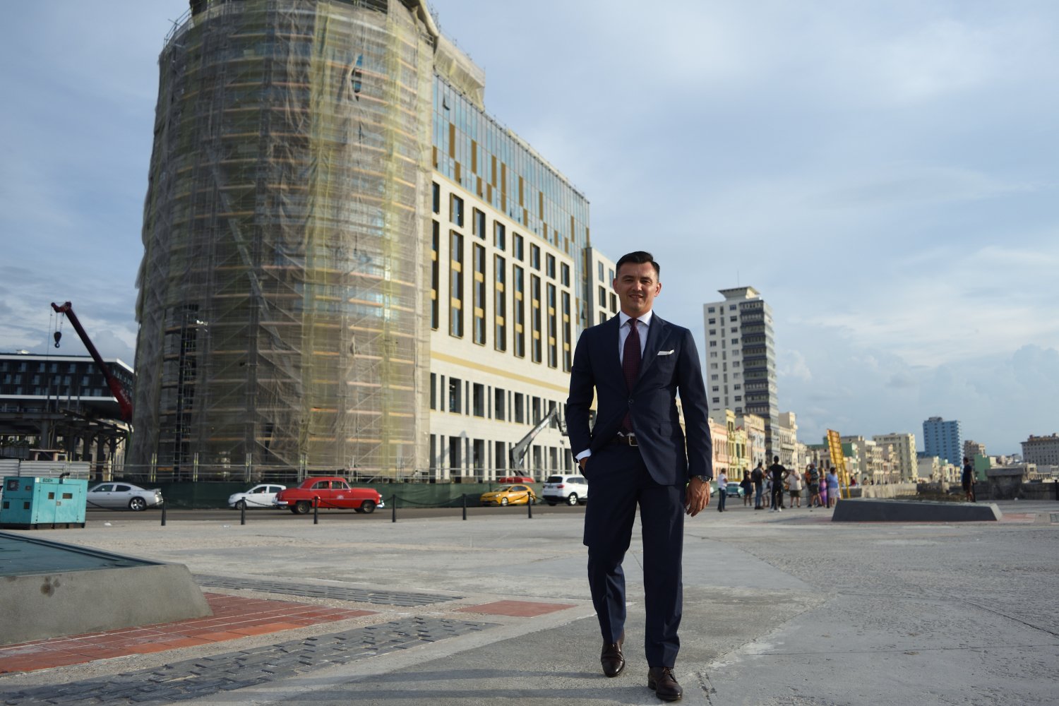 Diego de Conti, director comercial de Accor en Cuba. Foto: Otmaro Rodríguez.