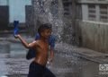 Lluvia en La Habana. Foto: Otmaro Rodríguez.