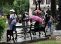 Lluvia en La Habana. Foto: Otmaro Rodríguez.