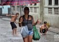 Lluvia en La Habana. Foto: Otmaro Rodríguez.