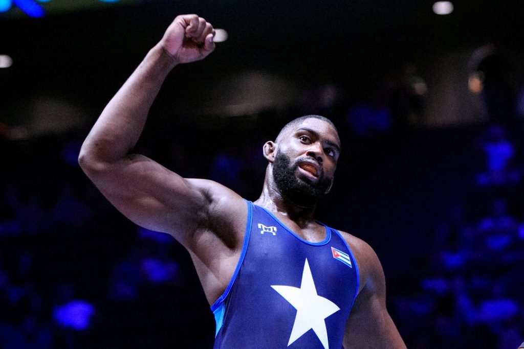 Oscar Pino no pudo demostrar su talento en el Mundial. Foto: Tomada de United World Wrestling.