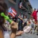 Protestas populares en San Juan de Puerto Rico. Foto: Dennis M. Rivera Pichardo/AP.