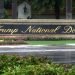 Captura de video se ve la entrada del Trump National Doral, en Doral, Florida, el 2 de junio de 2017. Foto: Alex Sanz / AP.