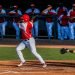 El villaclareño Norel González, una de las más recientes bajas de la Federación Cubana de Béisbol, en un partido frente a EE.UU. en 2017. Foto: Abel Padrón / ACN.