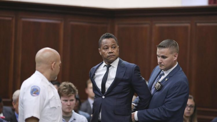 Cuba Gooding Jr. se declaró inocente. Foto: Alex Tabak/AP.