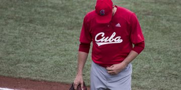 El béisbol cubano tuvo una actuación desastrosa en Lima 2019. Foto: Irene Pérez/ Cubadebate.