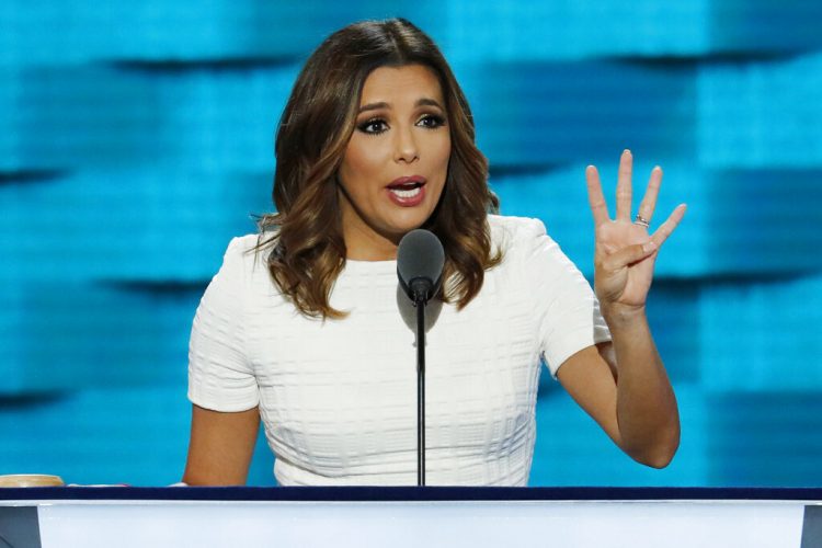 La actriz Eva Longoria encabeza esta iniciativa. Foto: J. Scott Applewhite, archivo AP.