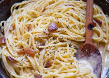 La carbonara, emblema de la cocina italiana. Foto: Epicure.com