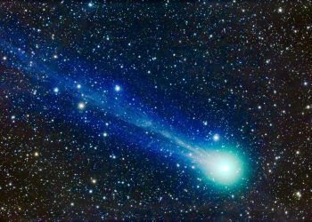 Vista de un cometa. Foto: engadget.com / Archivo.