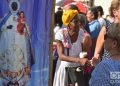 Los cubanos celebran la procesión de la Virgen de Regla en La Habana, el 7 de septiembre de 2019. Foto: Otmaro Rodríguez.