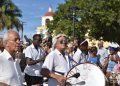 Los cubanos celebran la procesión de la Virgen de Regla en La Habana, el 7 de septiembre de 2019. Foto: Otmaro Rodríguez.