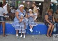 Los cubanos celebran la procesión de la Virgen de Regla en La Habana, el 7 de septiembre de 2019. Foto: Otmaro Rodríguez.