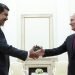 El presidente ruso Vladimir Putin recibe al gobernante venezolano Nicolás Maduro en Moscú el 25 de septiembre del 2019. Foto: Sergei Chirikov/Pool vía AP.