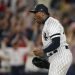 El cubano Aroldis Chapman, relevista del año en la Liga Americana en 2019. Foto: sports.yahoo.com