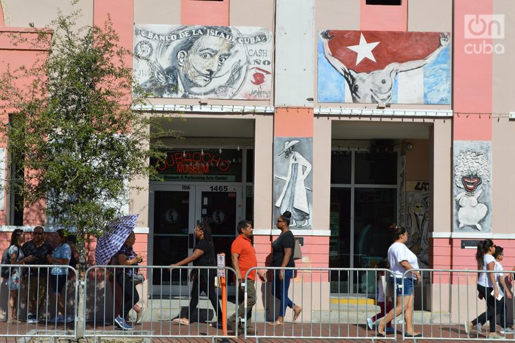 Calle Ocho en Miami. Foto: Marita Pérez Díaz.