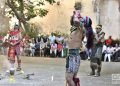 Ritual previo al juego de Pelota Maya celebrado en La Habana. Foto: Otmaro Rodríguez.