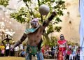 Juego de Pelota Maya celebrado en La Habana. Foto: Otmaro Rodríguez.