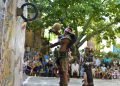 Juego de Pelota Maya celebrado en La Habana. Foto: Otmaro Rodríguez.