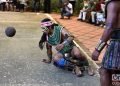 Juego de Pelota Maya celebrado en La Habana. Foto: Otmaro Rodríguez.