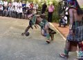 Juego de Pelota Maya celebrado en La Habana. Foto: Otmaro Rodríguez.