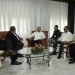 Presidente cubano Miguel Díaz-Canel recibió este domingo al primer ministro de San Vicente y las Granadinas, Ralph Gonsalves. Foto: @PresidenciaCuba