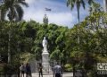 Plaza de Armas, en el centro histórico de La Habana, el 4 de noviembre de 2019. Foto: Otmaro Rodríguez.